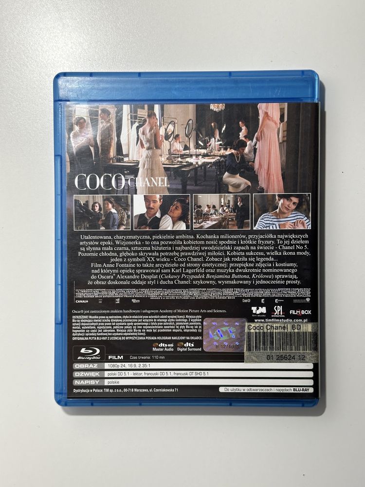 Coco Chanel Blu-ray Lektor PL Audrey Tautou