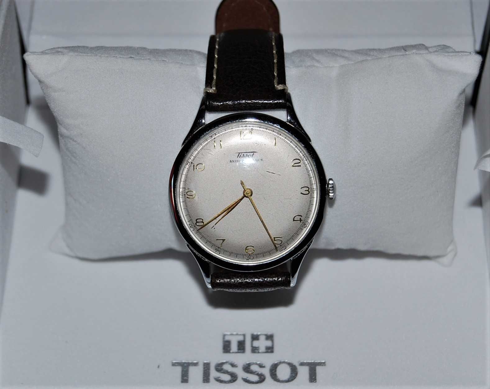 Tissot Szwajc. Zegarek Męski 1950r Starocia