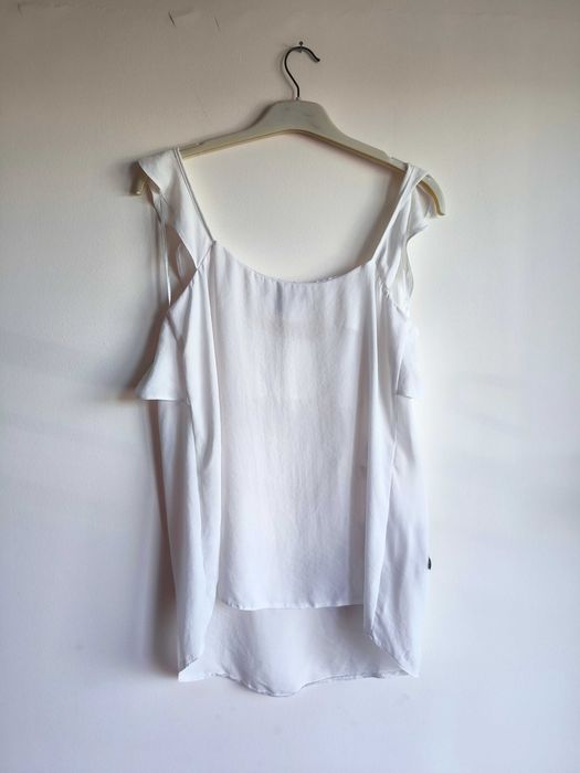 Biała koszulka na ramiączkach Atmosphre L/40
