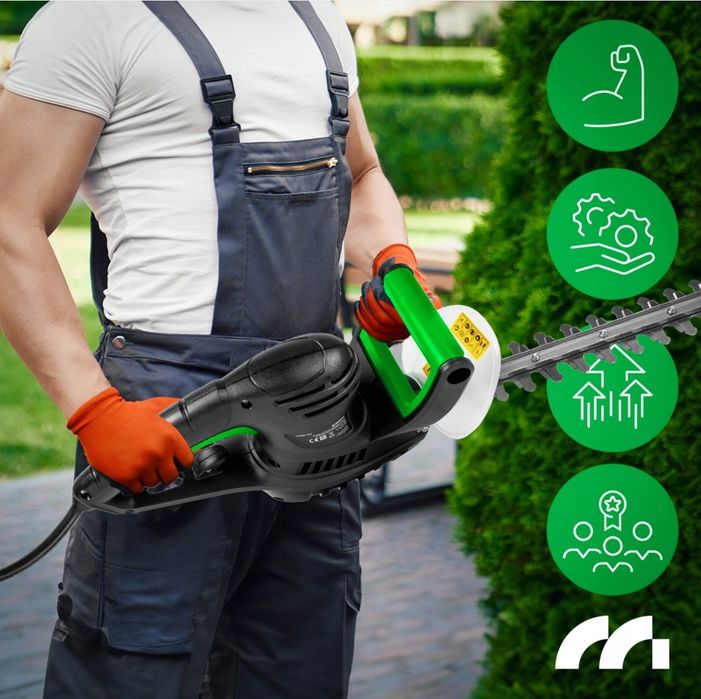 Nożyce do żywopłotu CIĘCIA przycinania GAŁĘZI OSTRE 50CM 1