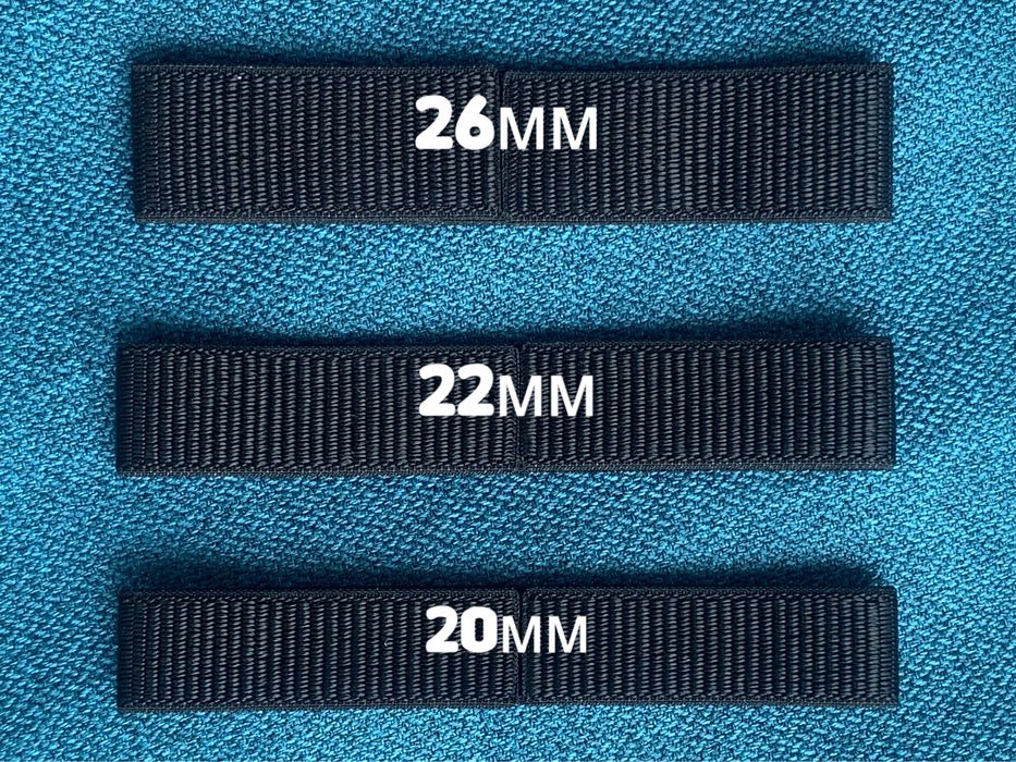Нейлонові ремінці до годинників Garmin, Samsung 20мм / 22мм / 26мм
