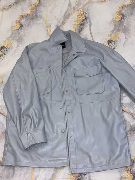 Шкіряна куртка сорочка