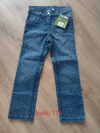 Spodnie jeans 116