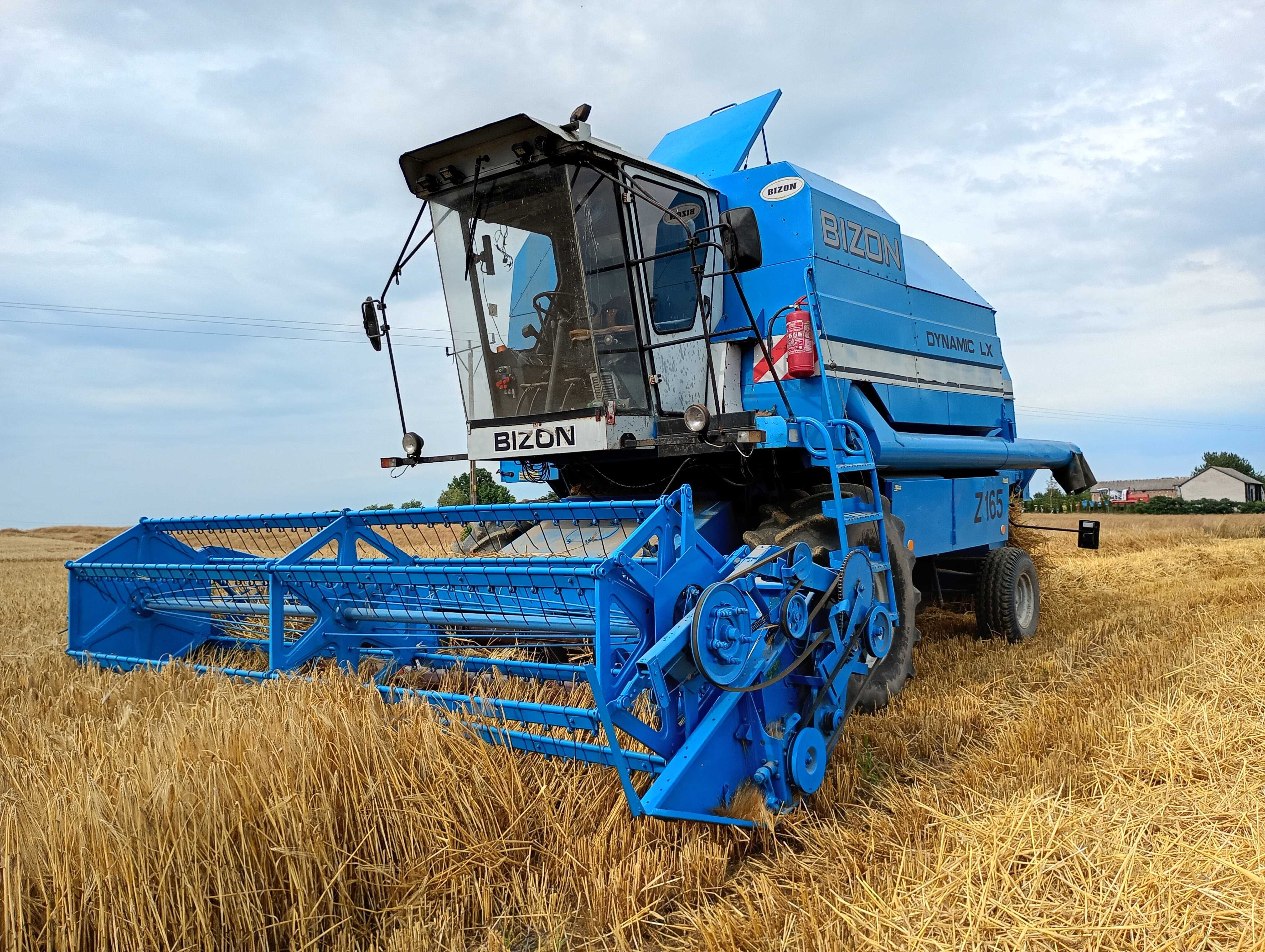 Kombajn Zbożowy Bizon Dynamic LX Z165, 1996r dwa hedery