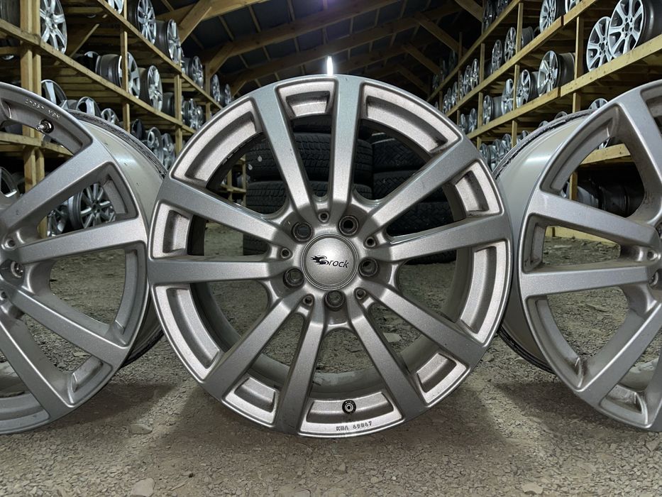 Німецькі універсальні диски BROCK 5/112 R18 8J ET56 ідеал 4шт