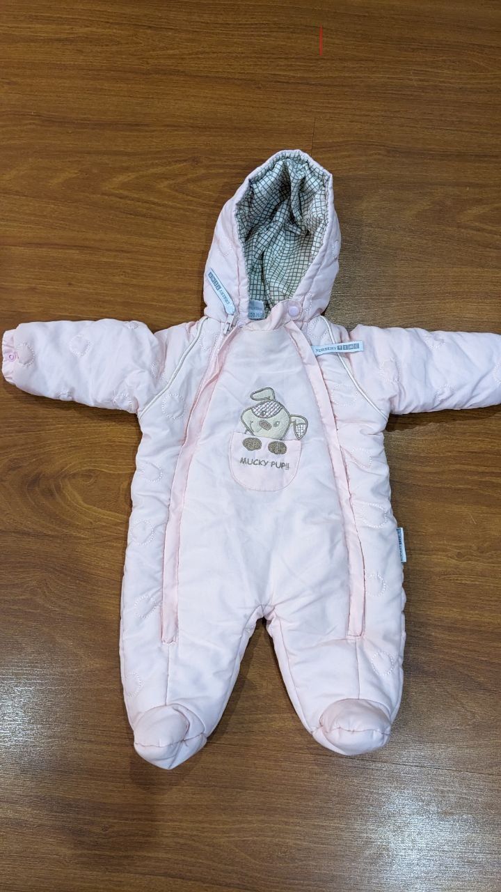 Комбінезон дитячий на немовля демисесонний зимовий NURSERY TIME 0-3 мі