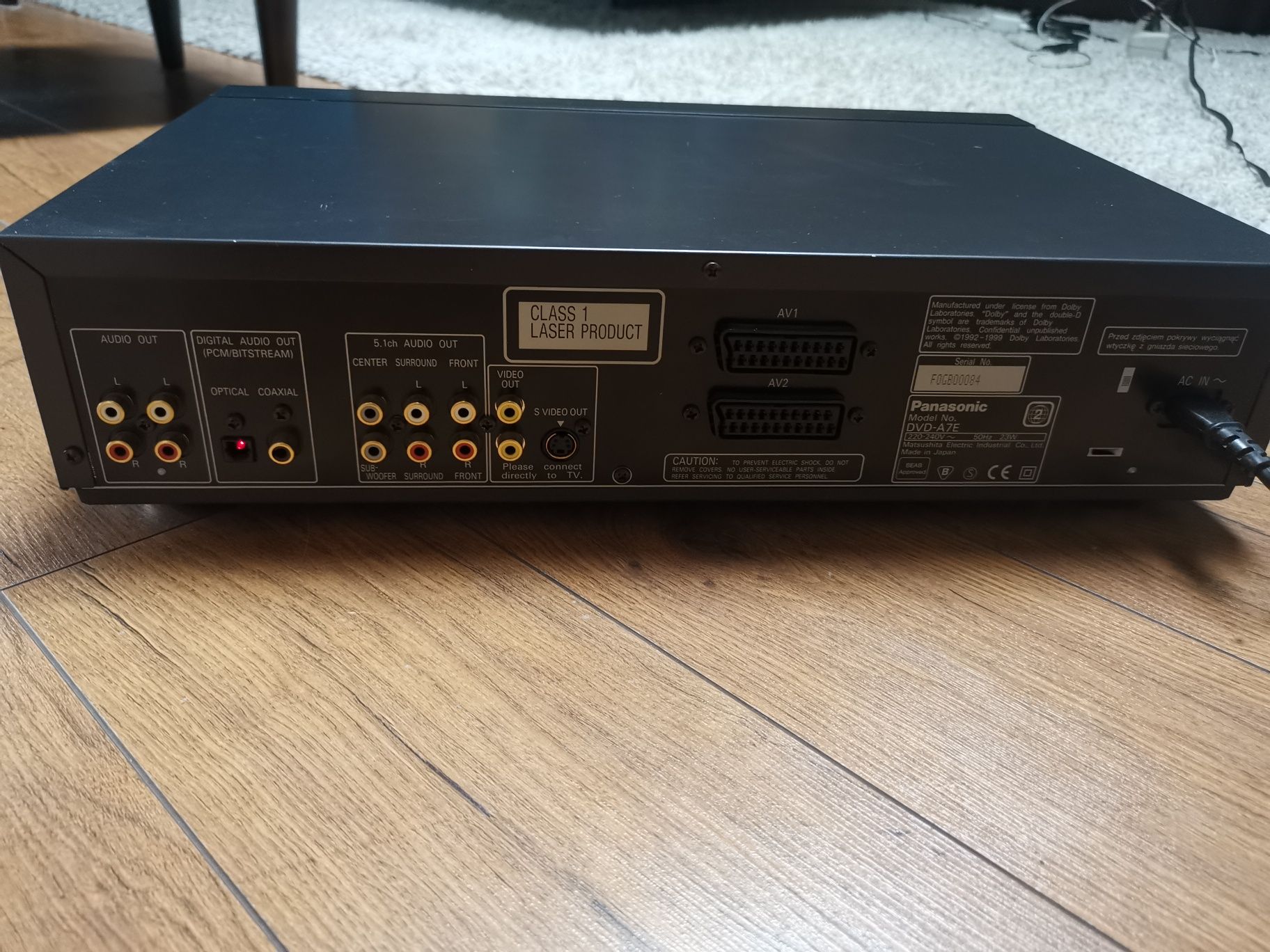 Panasonic /Technics a 7 dvd
