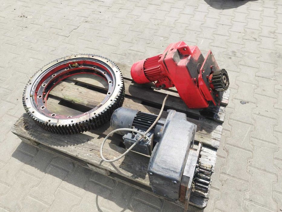 Motoreduktor Nord SK 80 / 4 BRE z łożyskiem obrotu