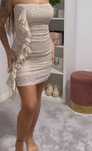 Vestido em lantejoulas
