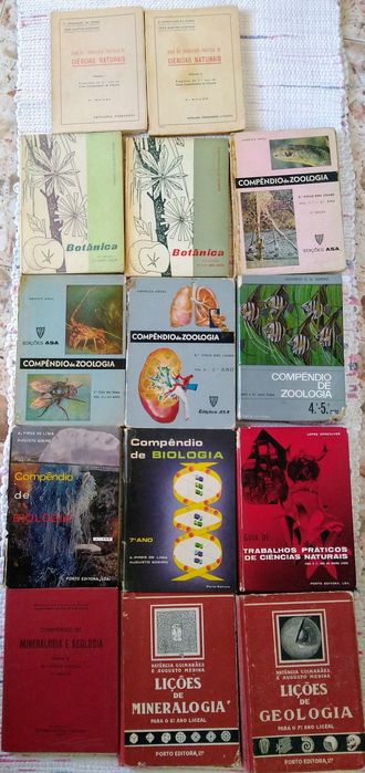 Livros estudo dos anos 60 e 70