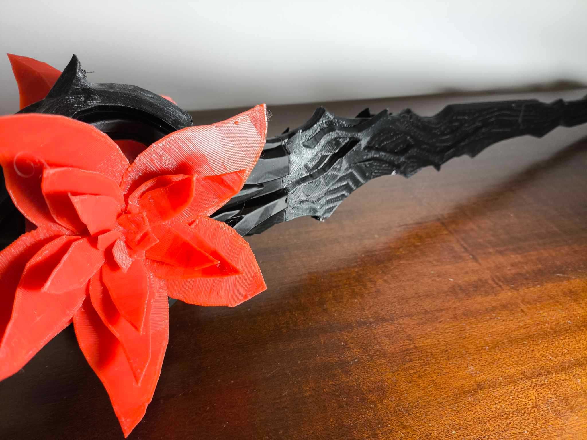 wuthering waves ( WUWA) Red Spring Camellya espada para cosplay