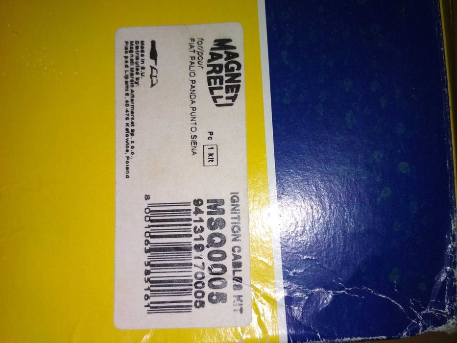 Oryginalne kable świec