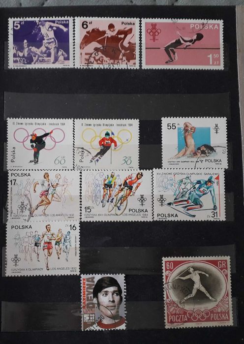 znaczki pocztowe z klaserem