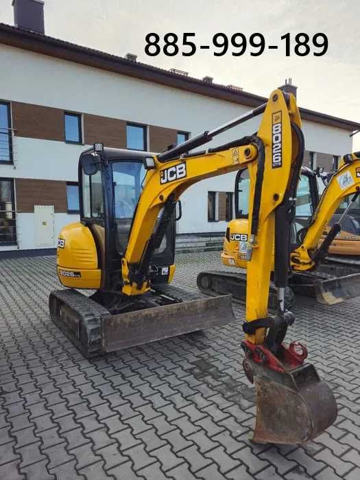 Wynajmę Koparka obrotowa JCB 8026 – 2,7-tonowa  90 zł