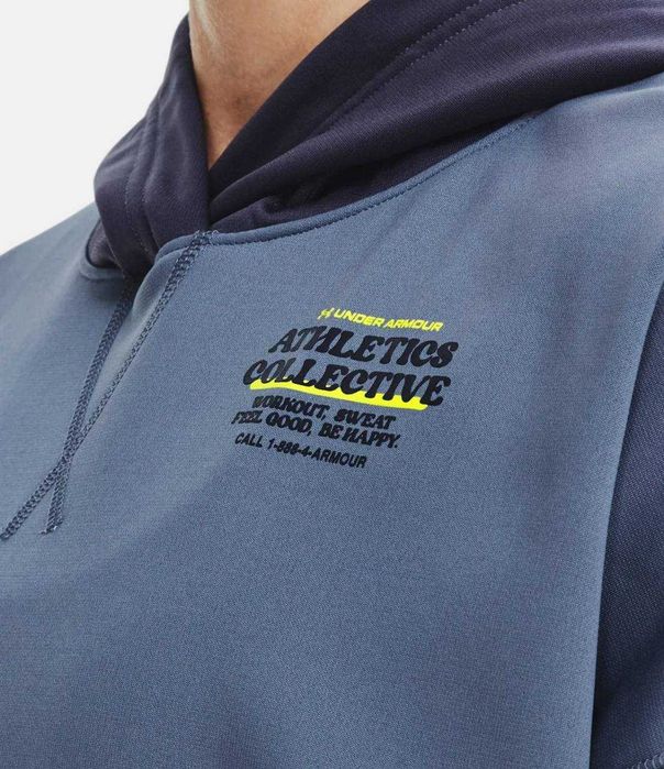 Жіноча толстовка Under Armour Armour Fleece Layer синя оригінал
