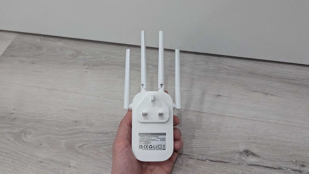 WiFi Extender 1200Mbps ретранслятор, репітер підсилювач сигналу