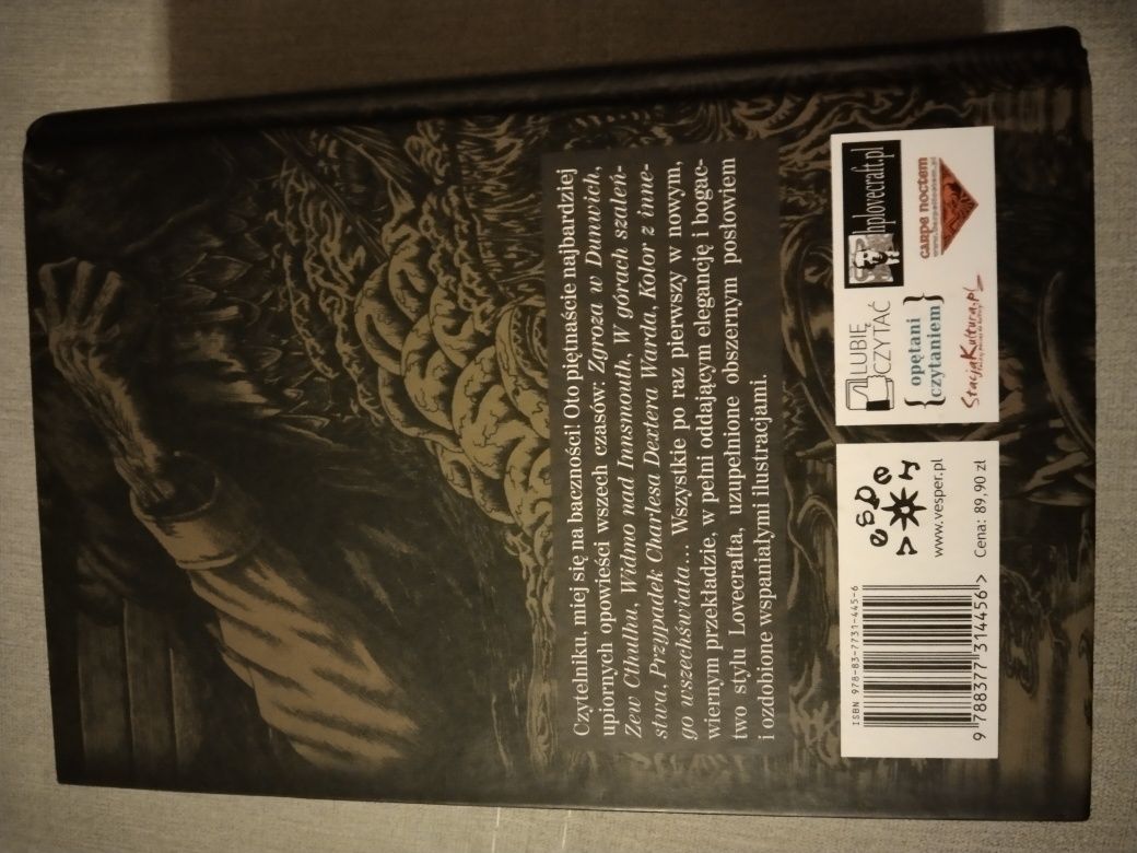 H.P. Lovecraft "Zgroza w Dunwich i inne przerażające opowieści"
