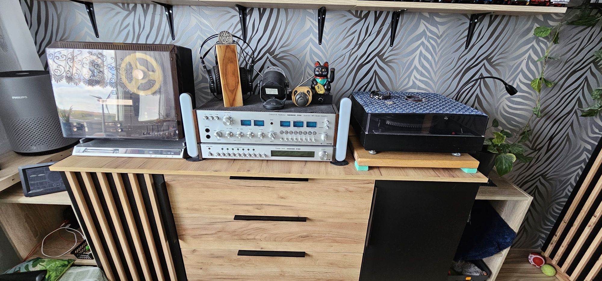 Zestaw stereo w całości