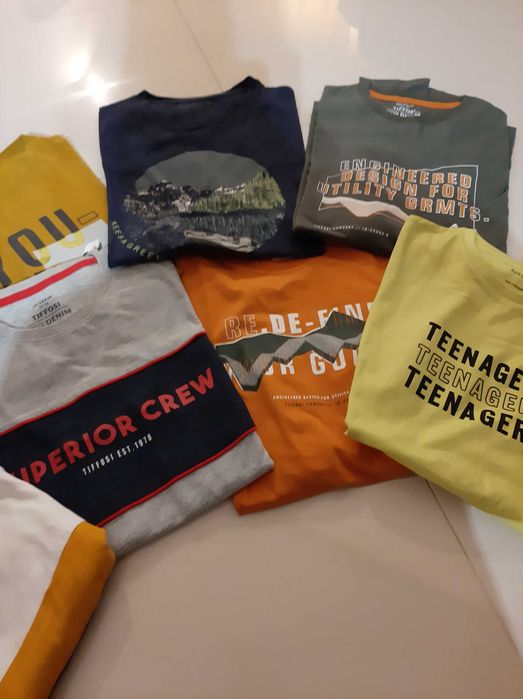 Camisolas rapaz novas e como novas 14 anos