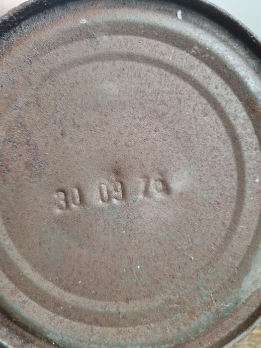 Puszki metalowe zabytkowe po kawie inka 1976 różne daty prl vintage