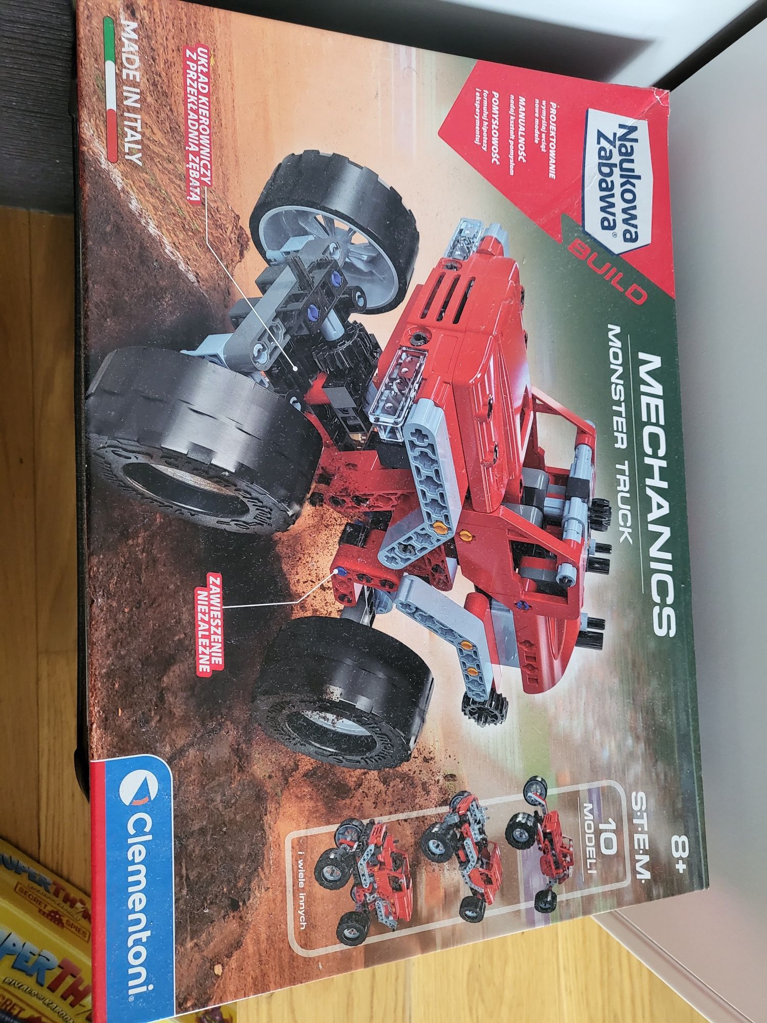 Mechanics Monster Truck naukowa zabawa