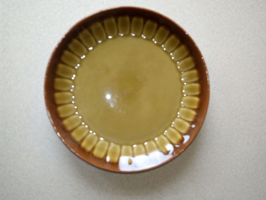 Porcelit PRL talerze deserowe Pruszków Tułowice