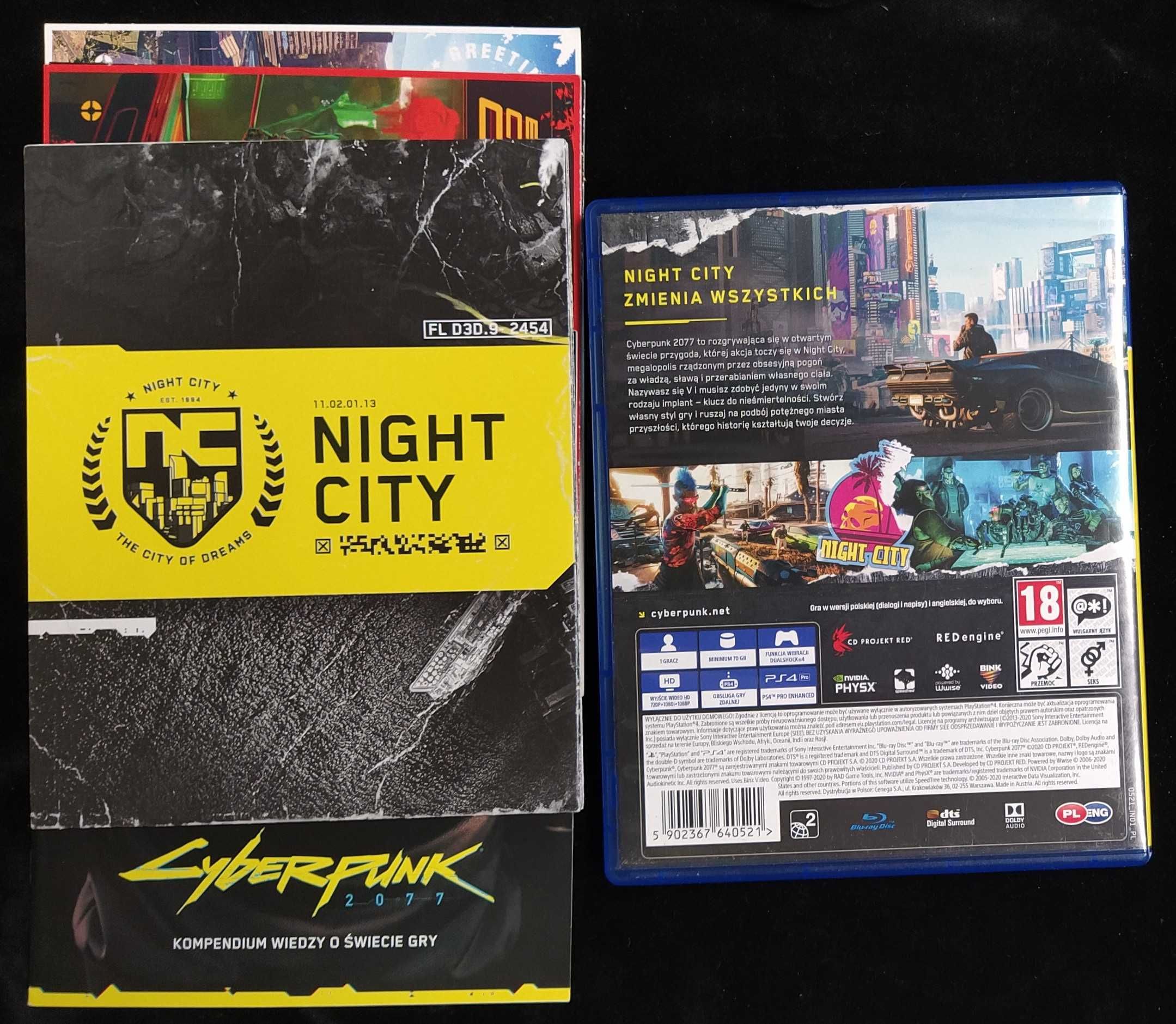 Cyberpunk 2077 PL Dubbing po polsku +Dodatki na PS4 +Bezpł Update PS5