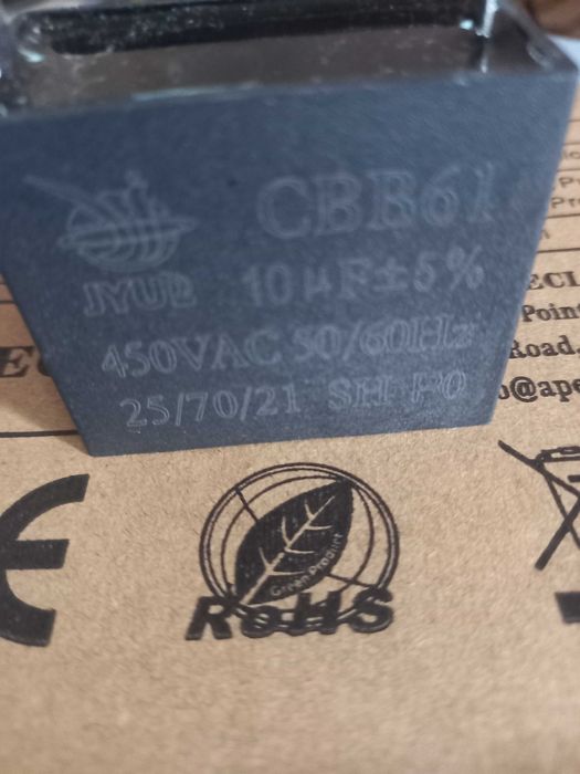 Конденсатор CBB61 Jyul