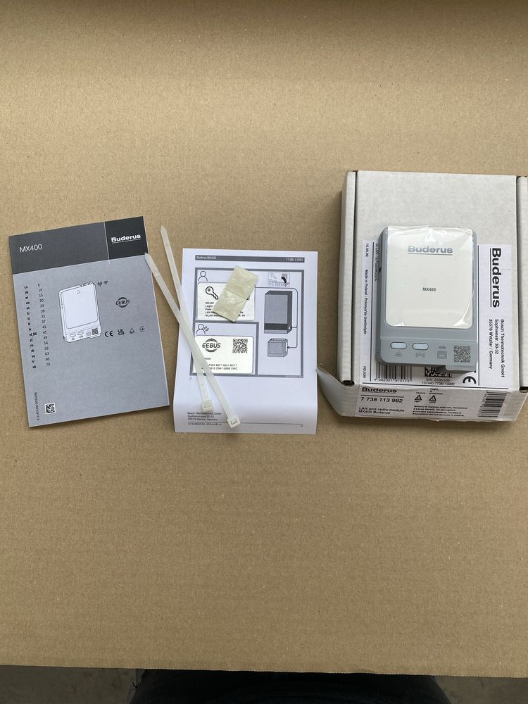 Sterownik internetowy - moduł Buderus mx400