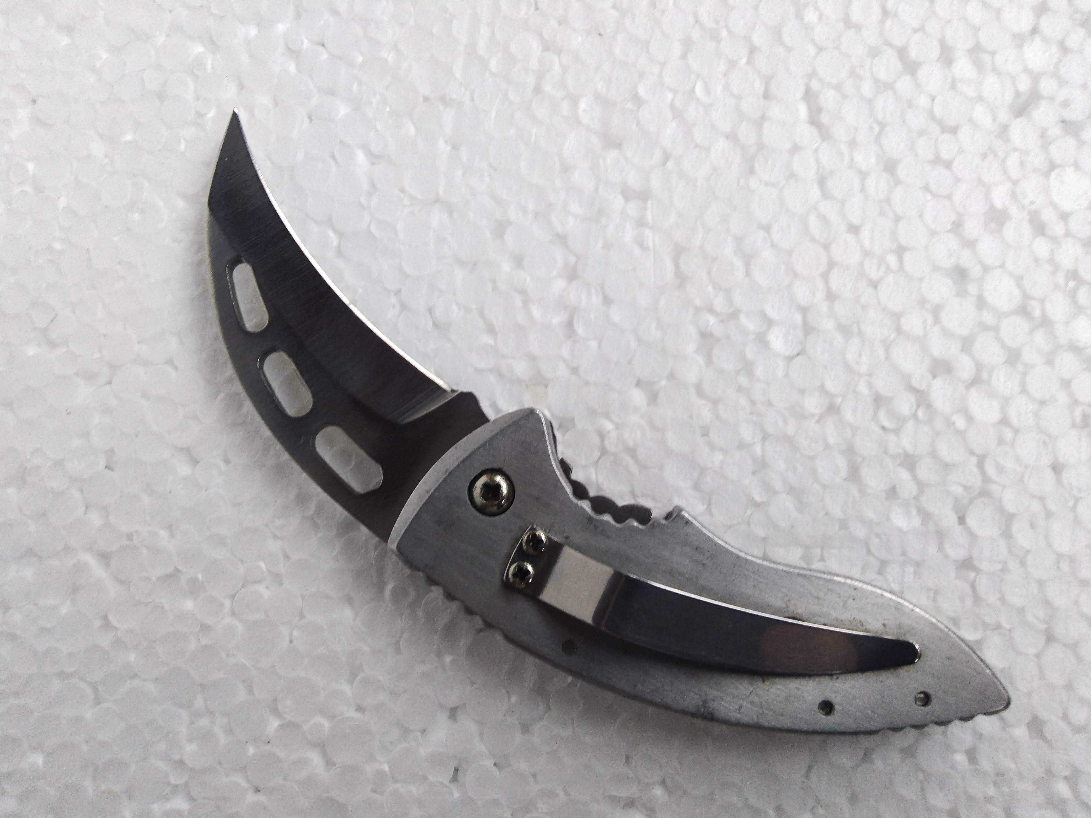 Раритет нож Nirosta винтаж Германия серповидный старого образца