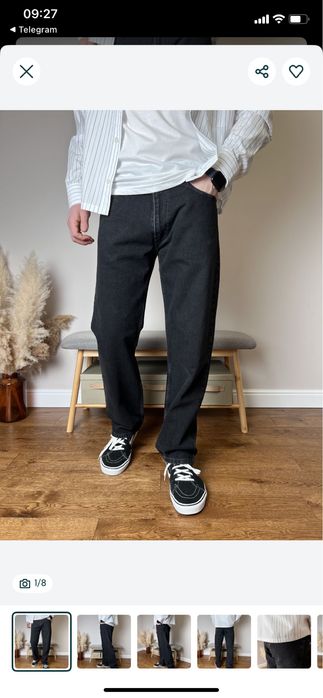 Чоловічі джинси LEVI’S 555 RELAXED STRAIGHT FIT оригінал