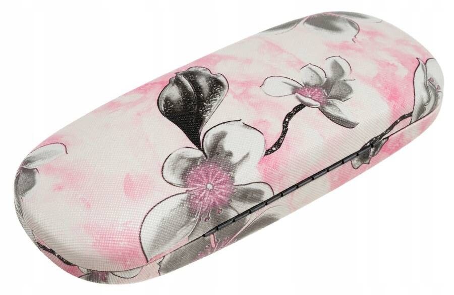 eleganckie etui na okulary w kwiatowy wzór - 4u cavaldi