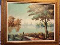 Quadro: Paisagem a Óleo
