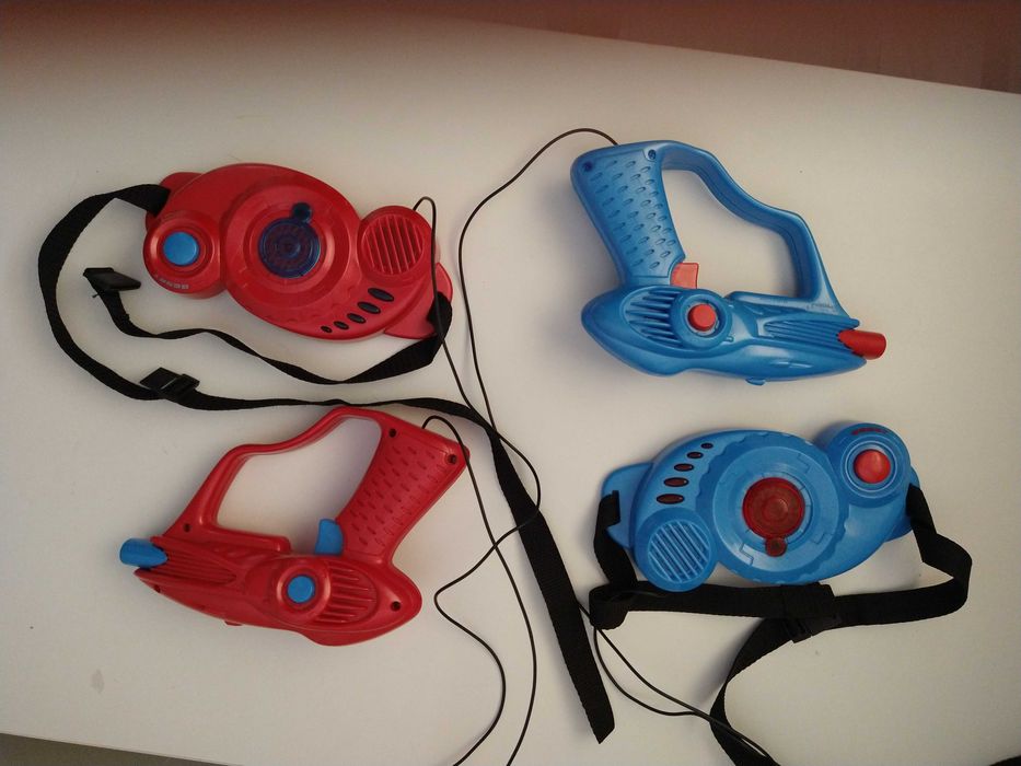 Pistolety laserowe na podczerwień 2 graczy Laser Command Lazer Tag