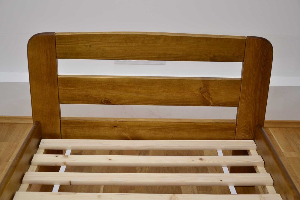 Łóżko Primo 90x200 120/140/160x200 sosna, dąb, orzech, białe, szare