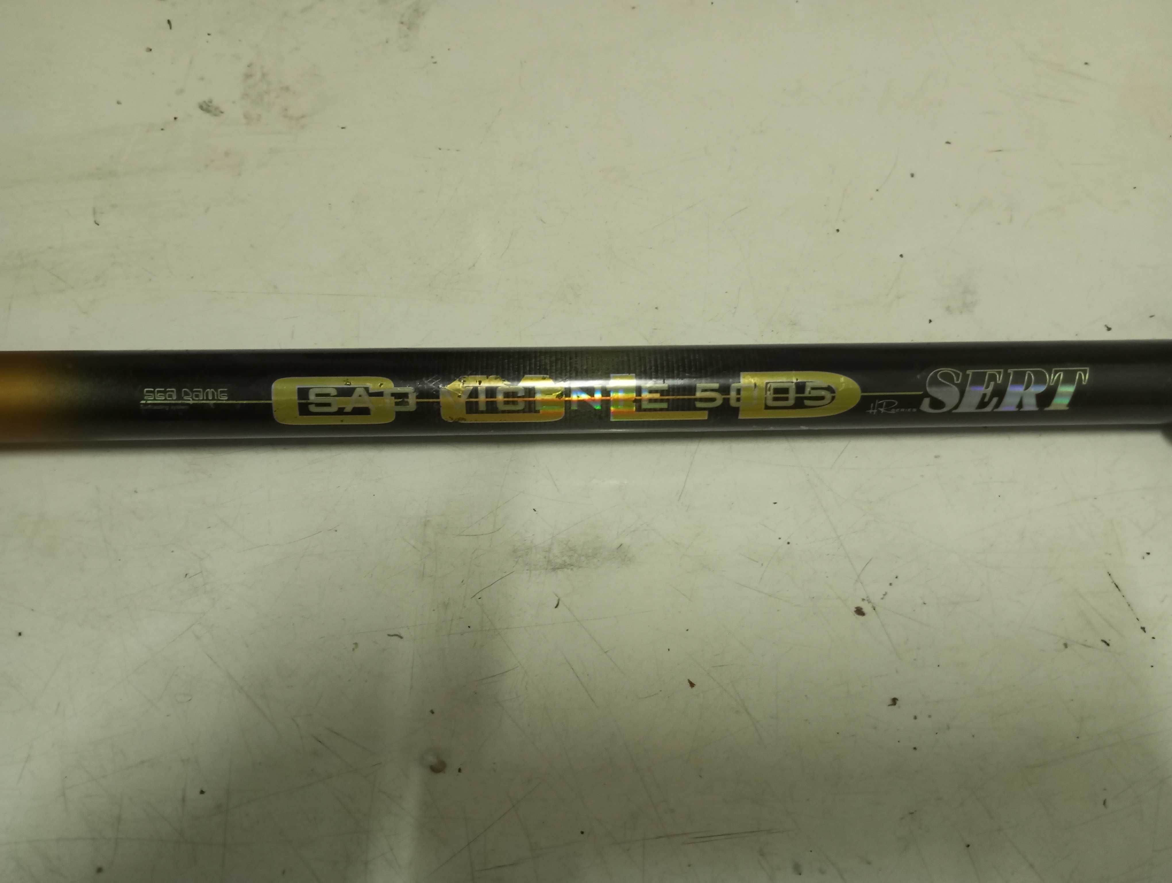 SERT GOLD 5.05 MT. cana de  pesca profissional  surf casting