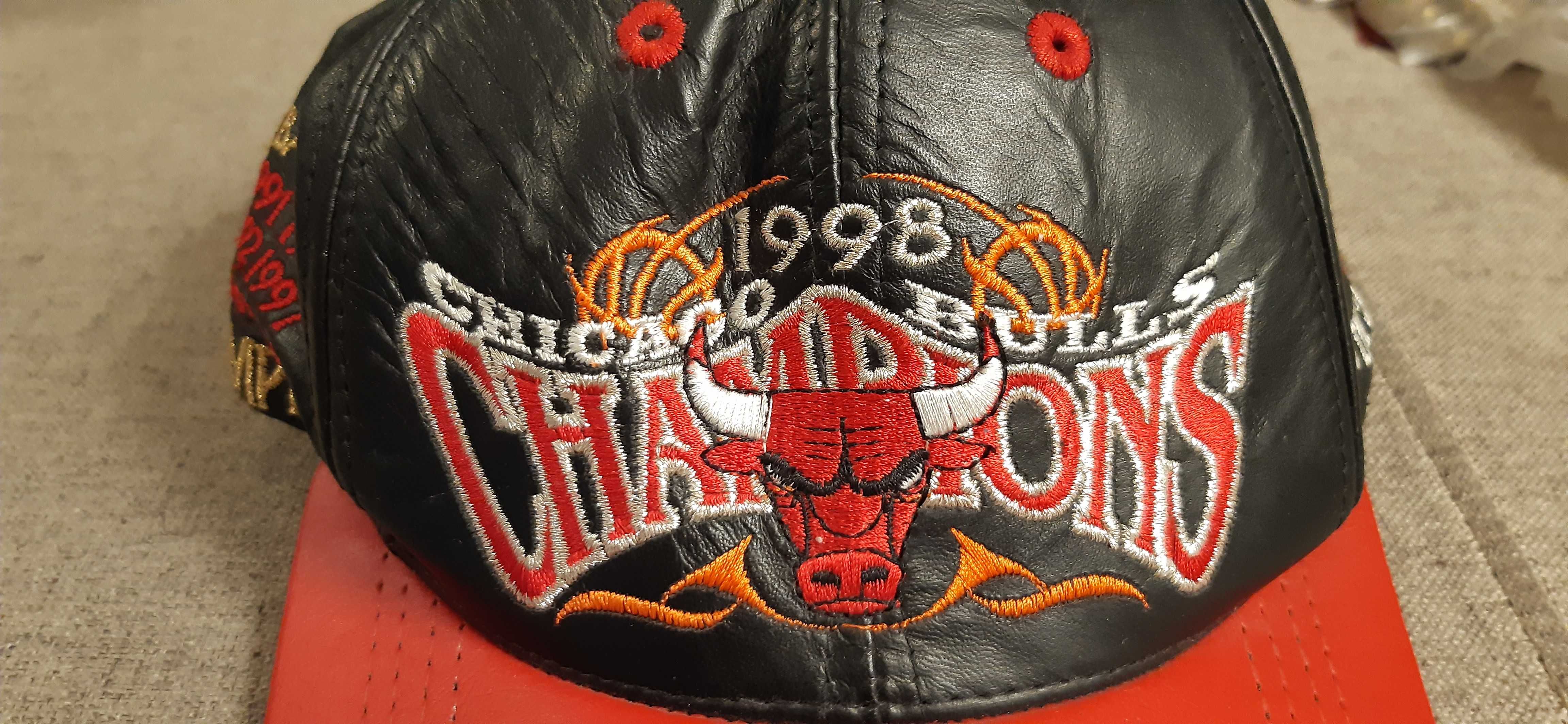 kolekcjonerska czapka chicago bulls 1998 champions dla kolekcjonerów