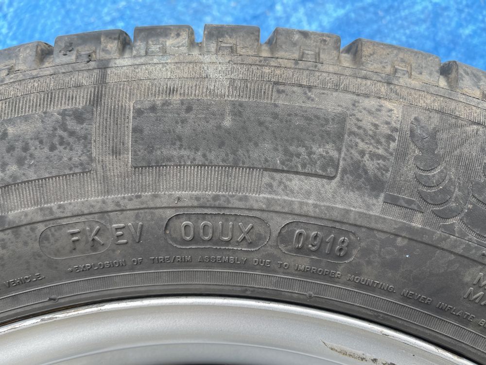 Kola do Renault trafic vivaro fita talento 205.65.16c michelin