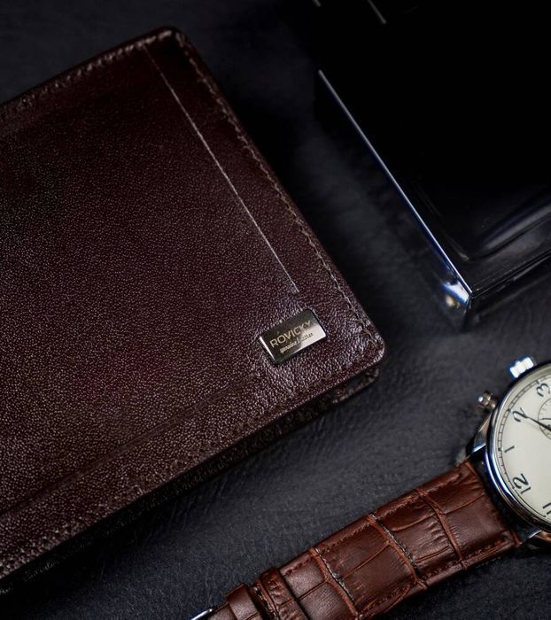 skórzany portfel męski z systemem rfid - rovicky