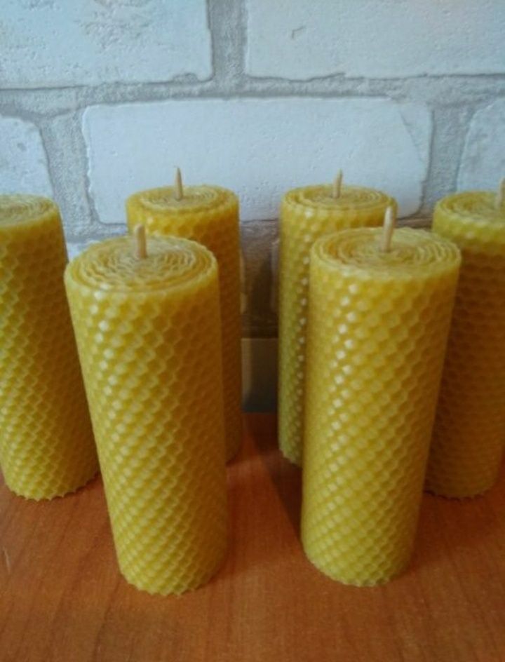 Набор свечи с вощины 5 шт(13×4.5)