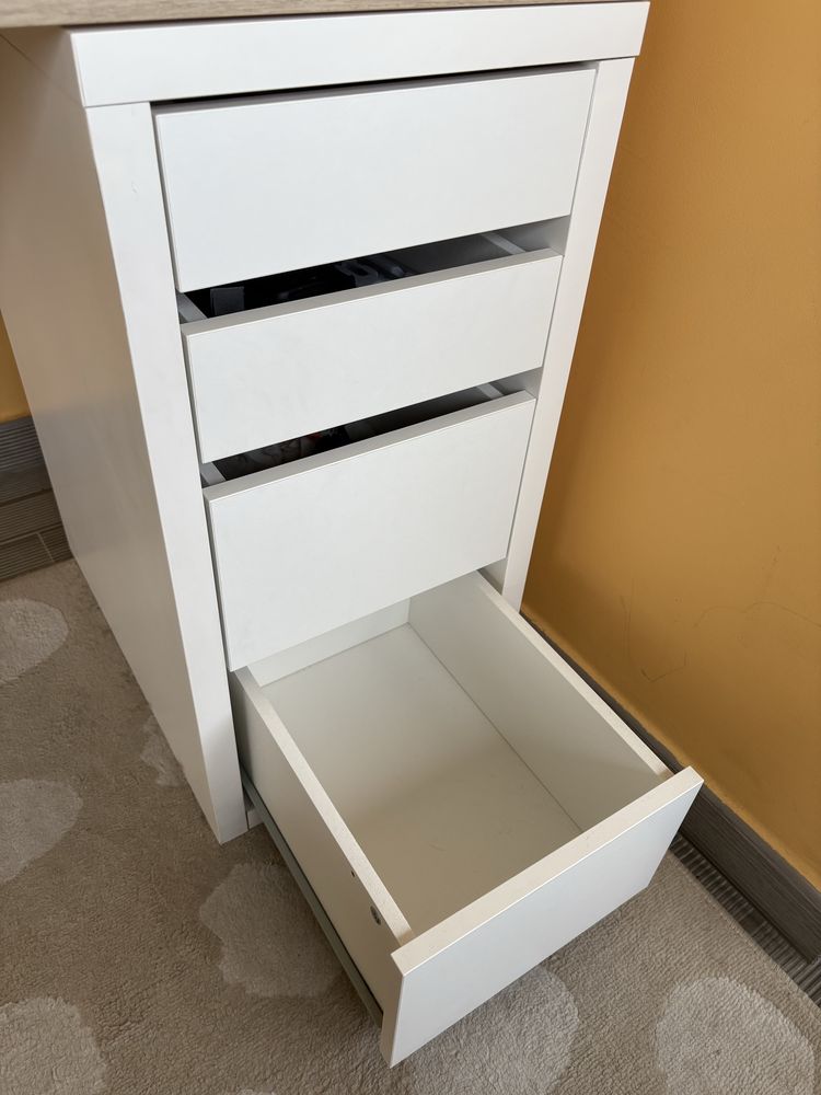 Secretária Dupla com módulos IKEA