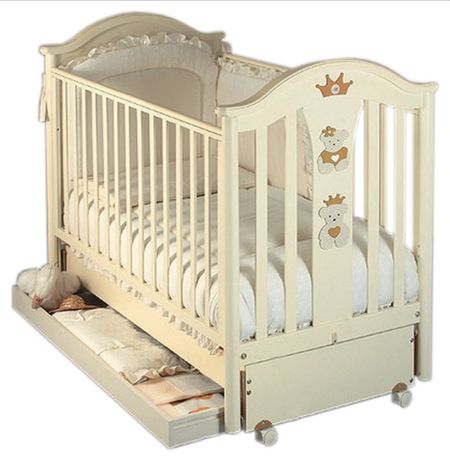 Детская кроватка Pali Capriccio, цвет Antique ivory