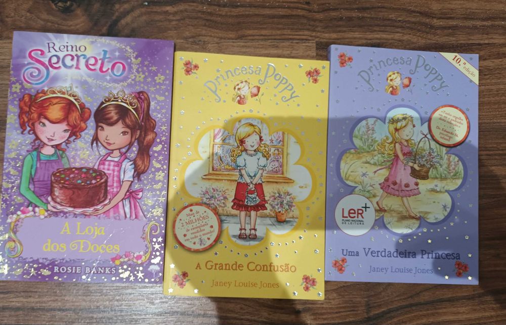 Livros  para jovem e brinquedos