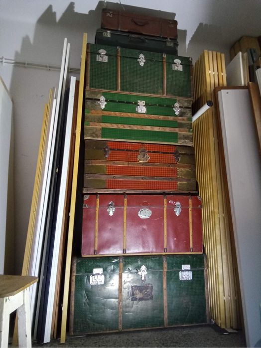 Malas e baus antigos