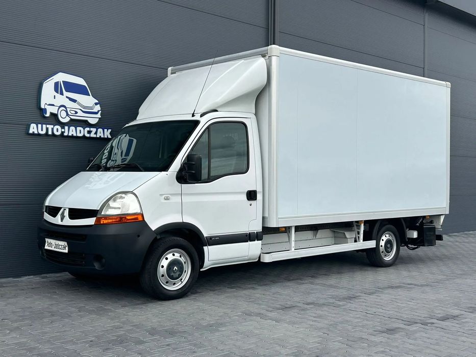 Renault Master 2.5 DCI 120KM Kontener 8 palet + winda 750kg + drzwi boczne **KLIMA**2010R**Niski przebieg**