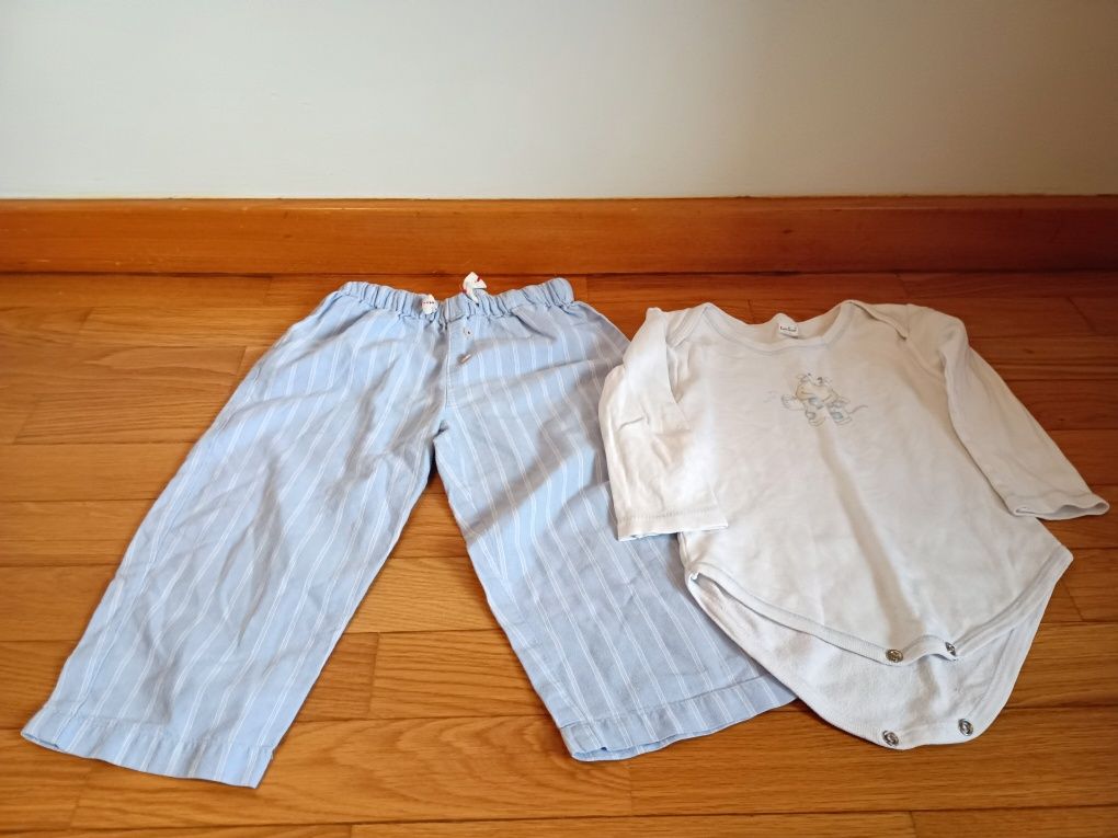 Lote de 19 peças de Roupa de menino de inverno ( 18- 24M)