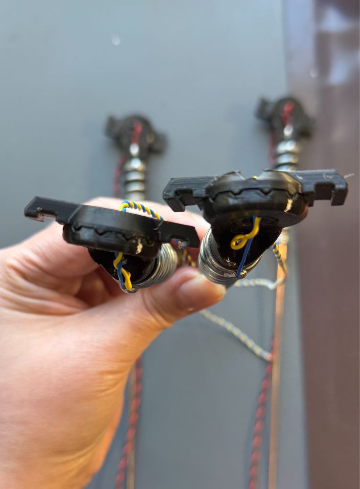 Вуса контактні на FPV дрон  (поворотні і не поворотні)