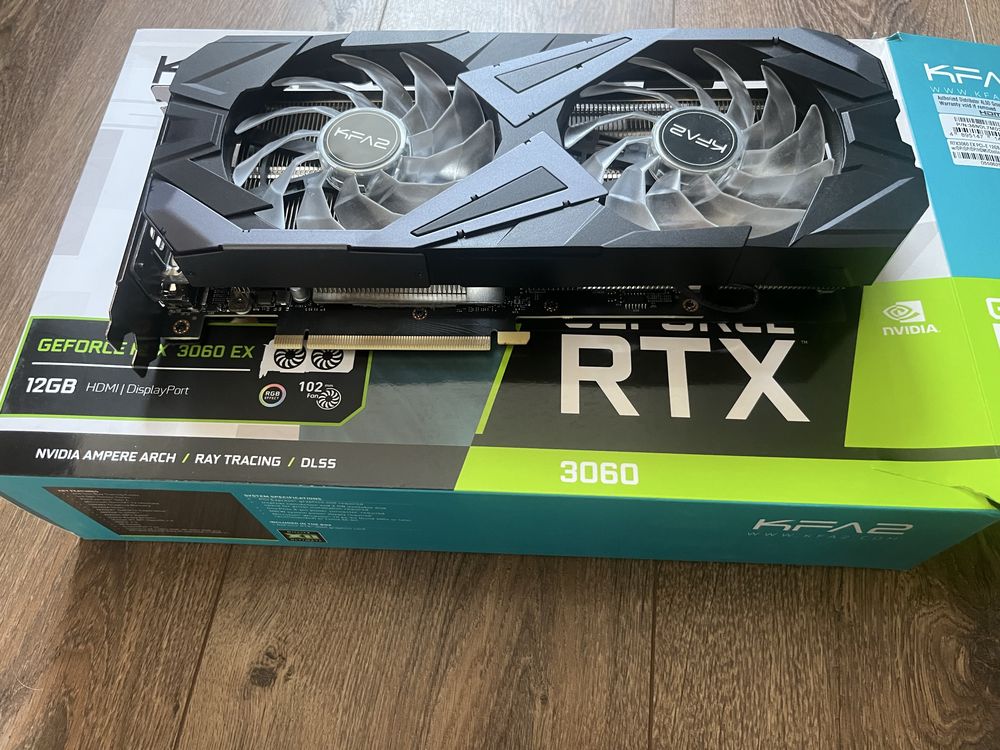 Karta graficzna KFA2 RTX 3060 EX OC 12GB