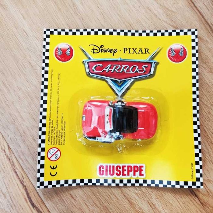 Disney Pixar Carros Giuseppe vintage Novo
