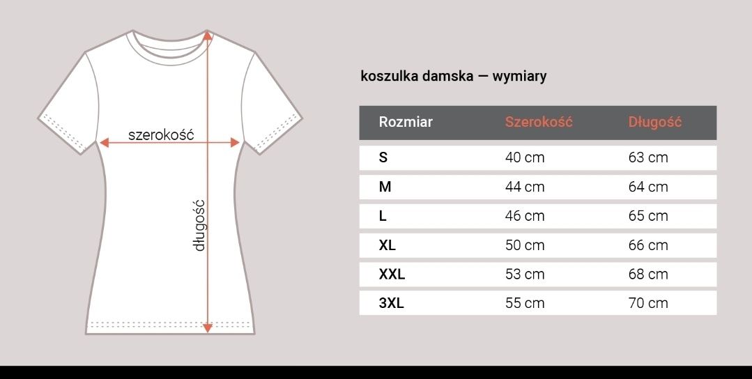 Koszulka damska XL